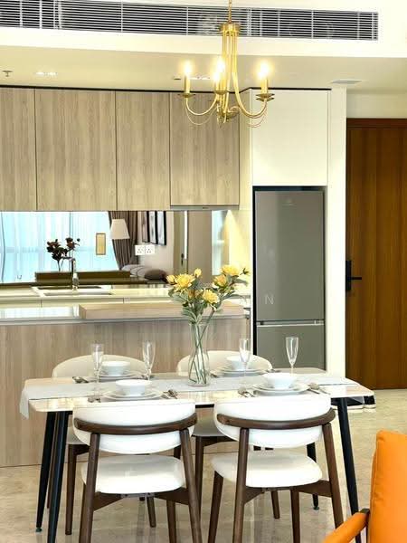 Kediaman Servis untuk Disewa di TRX Residences - Rex Tan - Dining Room - PropertyGuru.com.my