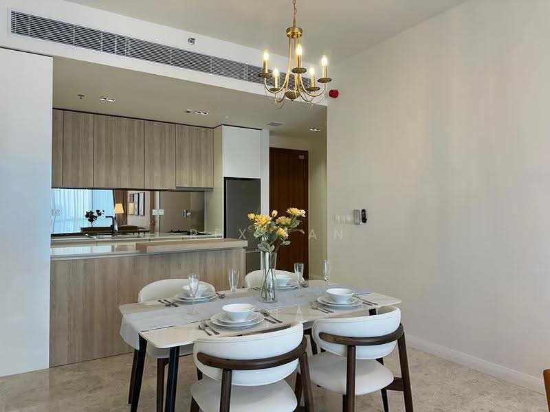 Kediaman Servis untuk Disewa di TRX Residences - Rex Tan - Dining Room - PropertyGuru.com.my