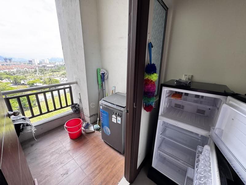 Kediaman Servis untuk Disewa di Tower Regency - Jacky Liew - Balcony - PropertyGuru.com.my