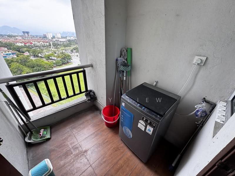 Kediaman Servis untuk Disewa di Tower Regency - Jacky Liew - Balcony - PropertyGuru.com.my