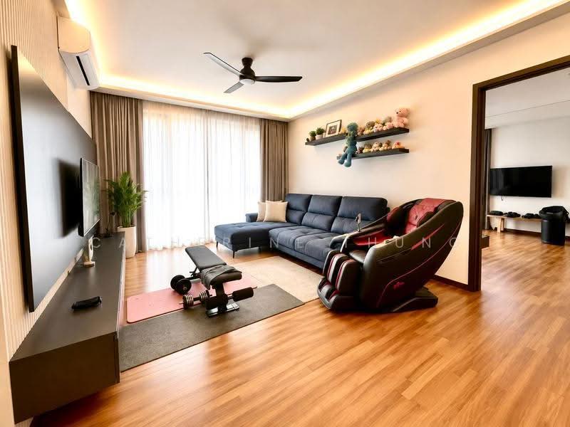 Rumah Berkembar untuk Dijual di East Ledang (Iskandar Puteri (Nusajaya)) - Catherine Thung - Living Room - PropertyGuru.com.my