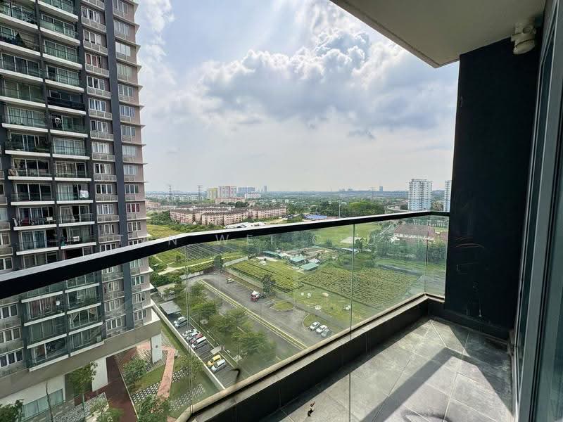 Service Residence for Rent at YOUTH CITY - Tan Wei Chuen - Balcony - PropertyGuru.com.my