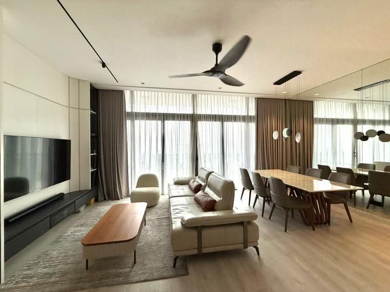 Condominium for Rent at Moulmein Rise - Alex Lim - Living Room - PropertyGuru.com.my
