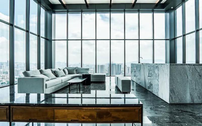 Kediaman Servis untuk Disewa di Kenwingston Platz - Harper Tan - Living Room - PropertyGuru.com.my