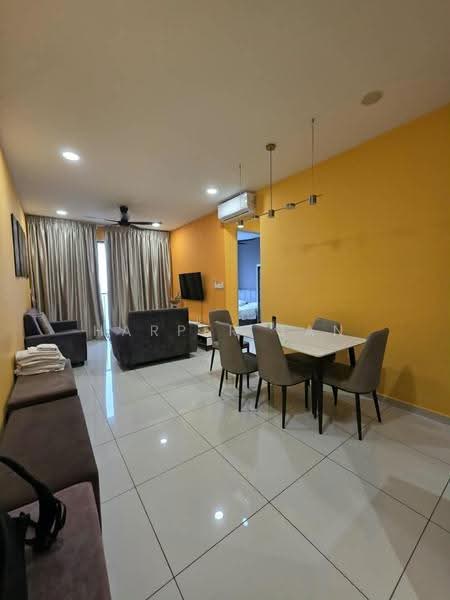 Service Residence for Rent at Kenwingston Platz - Harper Tan - Living Room - PropertyGuru.com.my