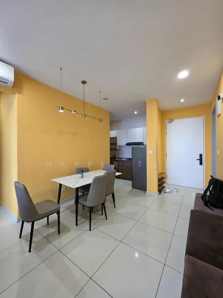 Service Residence for Rent at Kenwingston Platz - Harper Tan - Dining Room - PropertyGuru.com.my