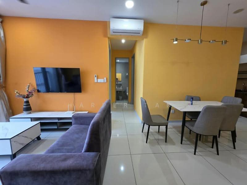 Service Residence for Rent at Kenwingston Platz - Harper Tan - Living Room - PropertyGuru.com.my