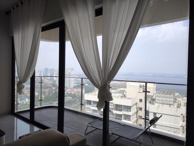 Condominium for Rent at Kings Bay @ Country Garden Danga Bay - James Foong - Balcony - PropertyGuru.com.my