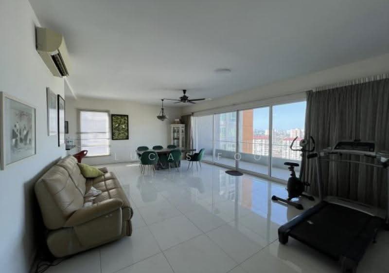 Kondominium untuk Disewa di Central Park condominium - Lucas Foo - Living Room - PropertyGuru.com.my