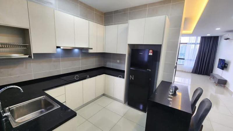 Service Residence for Rent at Twin Tower Residence - Carson . - Kitchen - PropertyGuru.com.my