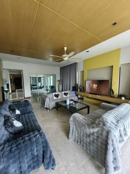 Condominium for Sale at 11 Gurney Drive - Hudson Tan - Living Room - PropertyGuru.com.my