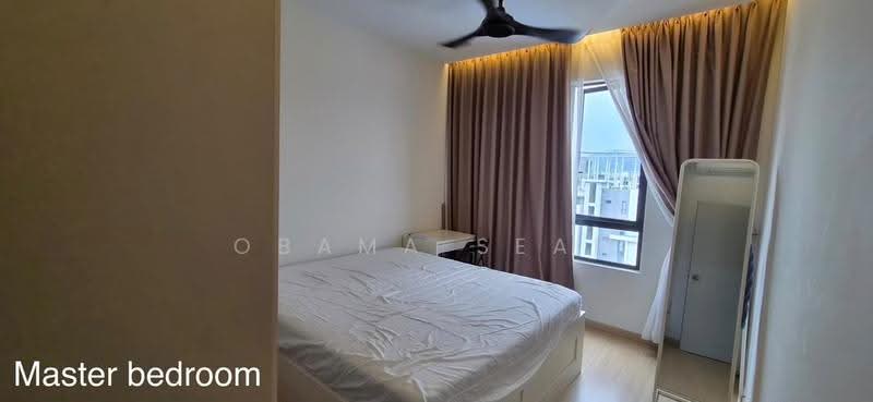 Service Residence for Rent at You City 3 - Obama Seah - Master Bedroom - PropertyGuru.com.my