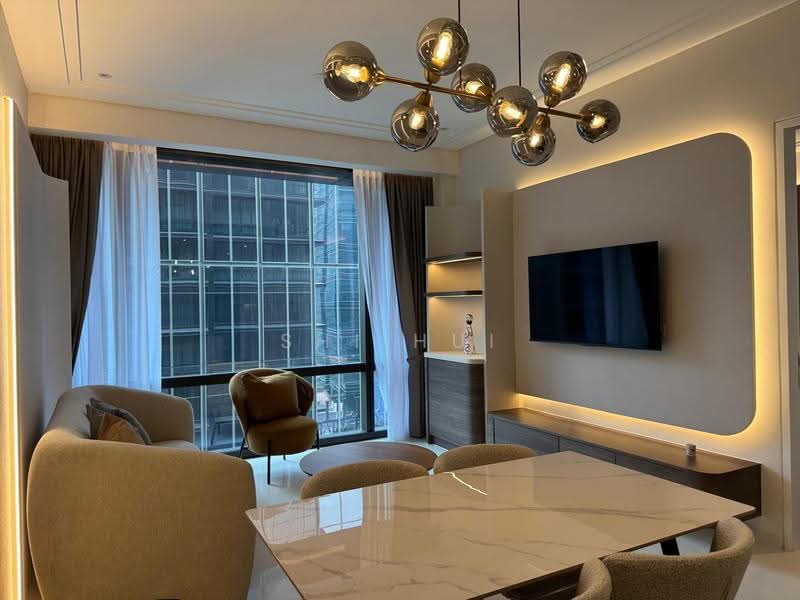 Kondominium untuk Disewa di Pavilion Damansara Heights - Shi Hui - Living Room - PropertyGuru.com.my