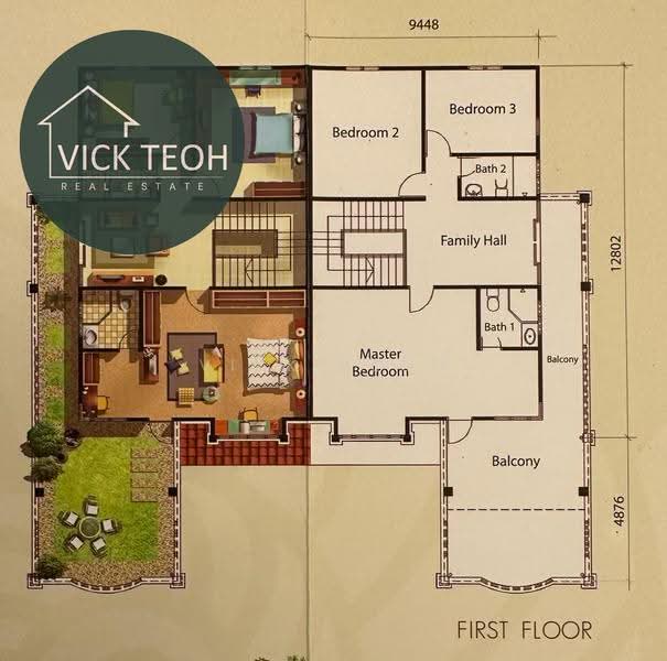 Rumah Berkembar untuk Dijual di Balik Pulau (Penang) - Vick Teoh - PropertyGuru.com.my