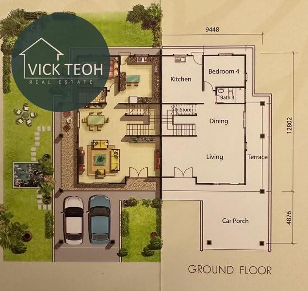 Rumah Berkembar untuk Dijual di Balik Pulau (Penang) - Vick Teoh - PropertyGuru.com.my