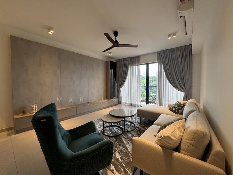 Condominium for Rent at Residensi Astrea - Marcus Yeoh - Living Room - PropertyGuru.com.my