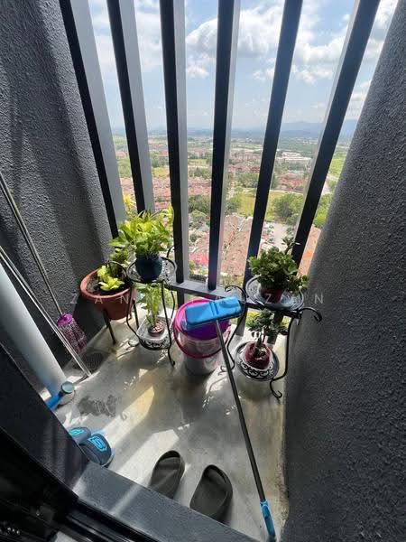 Service Residence for Sale at Tulip Residence - Zann Fauzan - Balcony - PropertyGuru.com.my