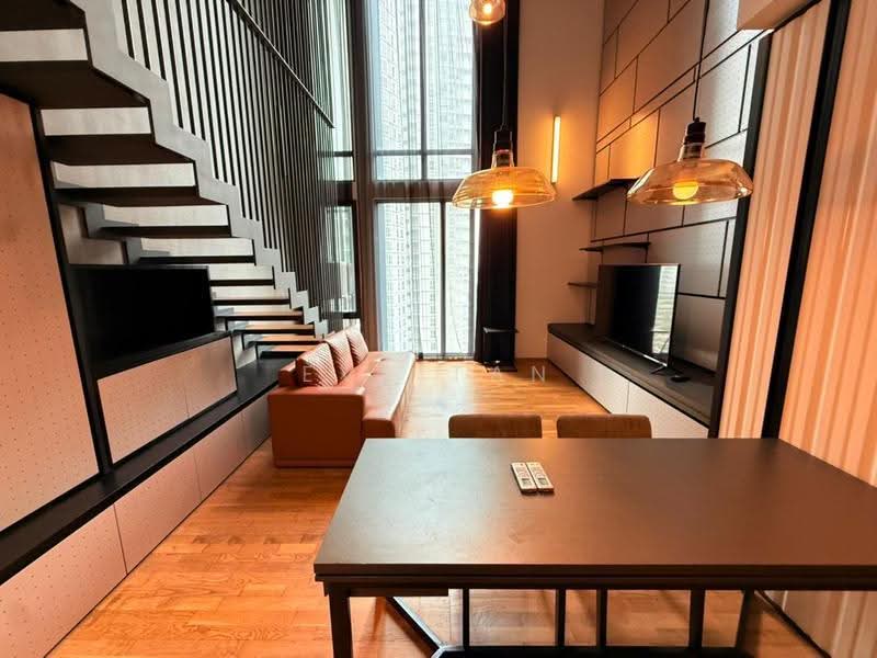 Kondominium untuk Disewa di Twy Duplex Condos - Eve Tan - Living Room - PropertyGuru.com.my