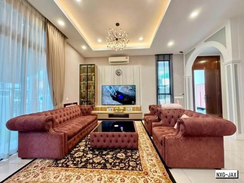 Semi-Detached House for Sale in Setia Alam (Selangor) - Jennie Chew - Living Room - PropertyGuru.com.my