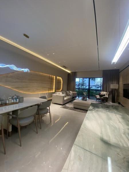 Kondominium untuk Dijual di Aosis Mont Kiara - Ivann T - Living Room - PropertyGuru.com.my