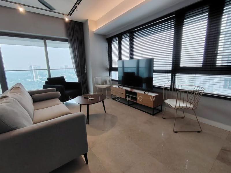 Kediaman Servis untuk Disewa di The Sentral Residences - Niki Chow - Living Room - PropertyGuru.com.my