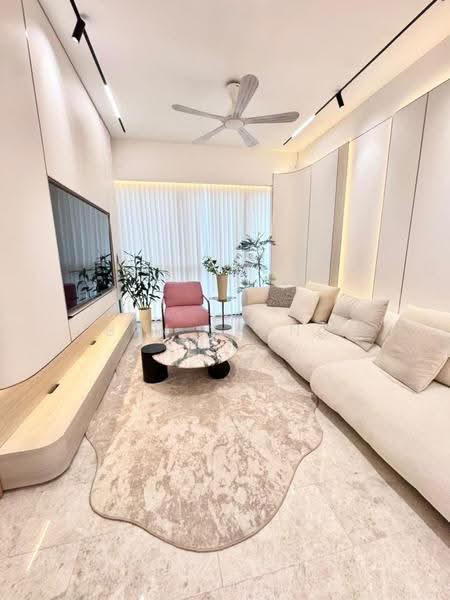 Service Residence for Rent at TRX Residences - Ben Yeong - Living Room - PropertyGuru.com.my