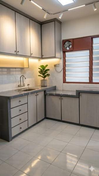 Flat for Sale at Taman Pekaka - Lei Seow - Kitchen - PropertyGuru.com.my