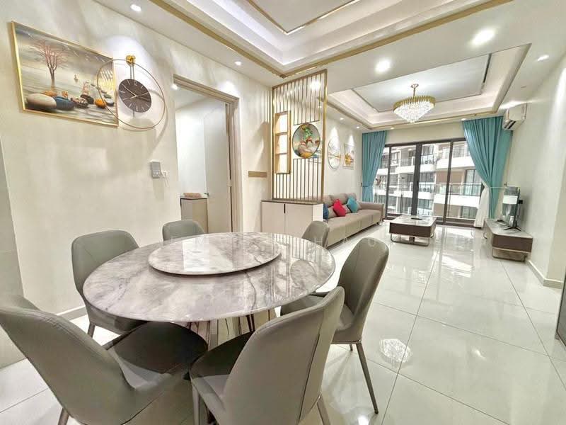 Kondominium untuk Disewa di Bay Point @ Country Garden Danga Bay - Emily Hau - Living Room - PropertyGuru.com.my