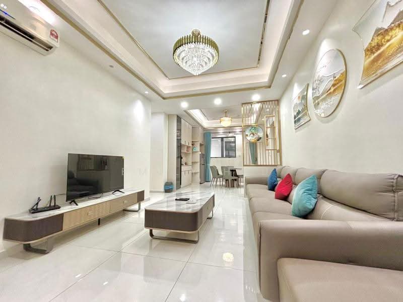Kondominium untuk Disewa di Bay Point @ Country Garden Danga Bay - Emily Hau - Living Room - PropertyGuru.com.my