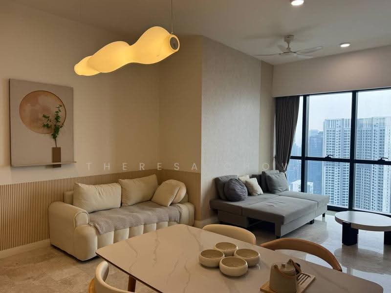 Kediaman Servis untuk Disewa di TRX Residences - Theresa Chow - Living Room - PropertyGuru.com.my