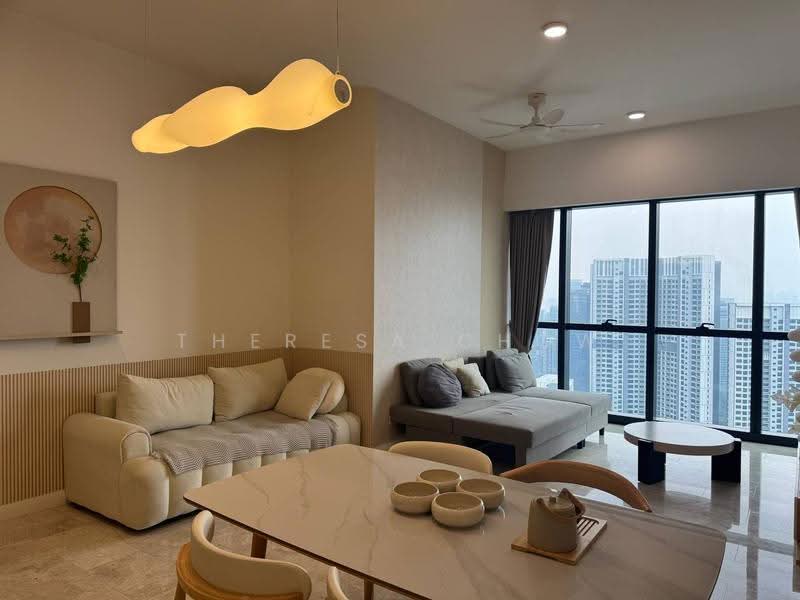 Kediaman Servis untuk Disewa di TRX Residences - Theresa Chow - Living Room - PropertyGuru.com.my