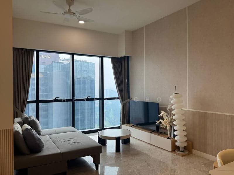 Kediaman Servis untuk Disewa di TRX Residences - Theresa Chow - Living Room - PropertyGuru.com.my