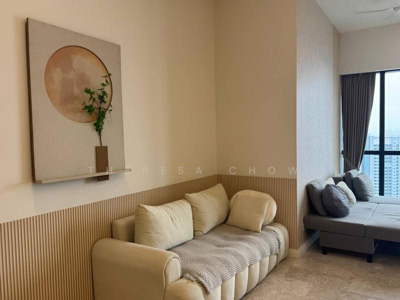 Kediaman Servis untuk Disewa di TRX Residences - Theresa Chow - Living Room - PropertyGuru.com.my