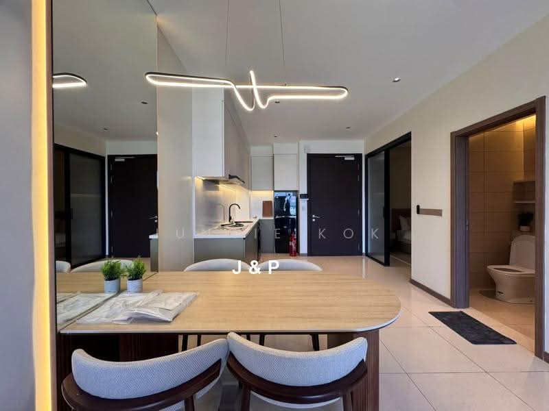 Kondominium untuk Disewa di Jesselton Twin Towers - Junnie Kok - Dining Room - PropertyGuru.com.my