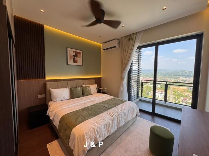 Kondominium untuk Disewa di Jesselton Twin Towers - Junnie Kok - Bedroom - PropertyGuru.com.my
