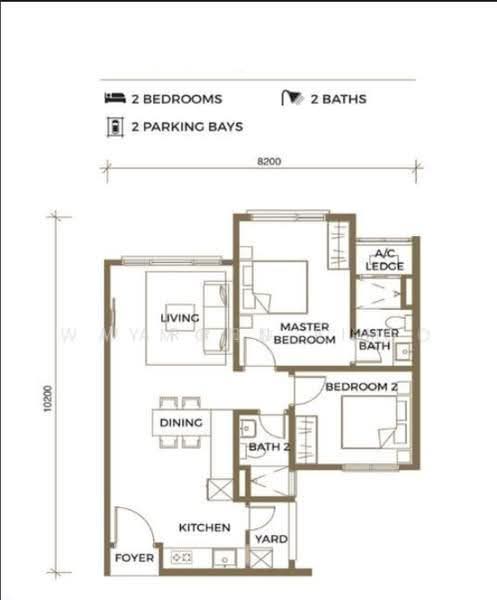 Kediaman Servis untuk Dijual di The Link 2 @ Bukit Jalil (Serviced Residences) - Warren Lim - PropertyGuru.com.my