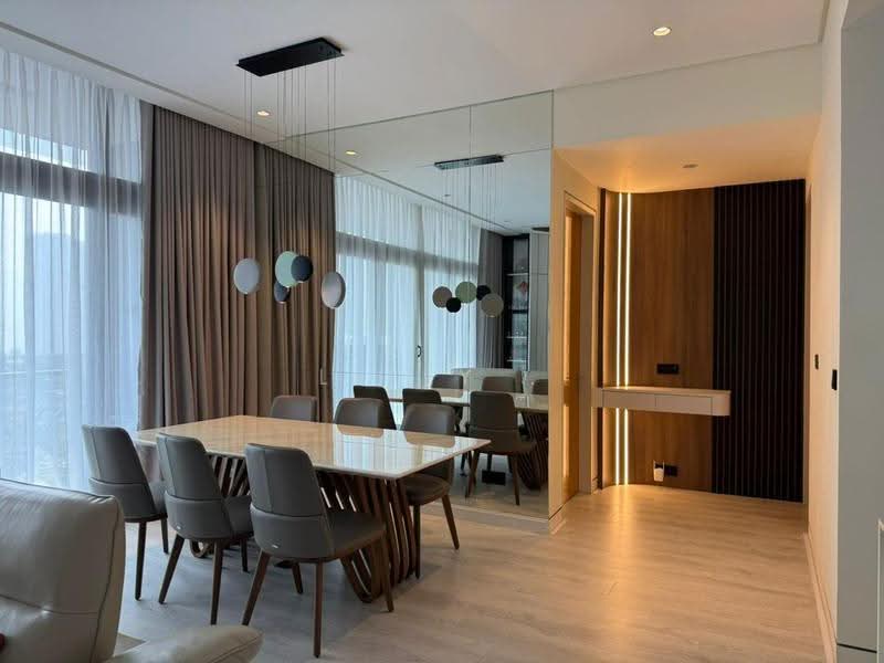 Kondominium untuk Disewa di Moulmein Rise - Lilly . - Dining Room - PropertyGuru.com.my