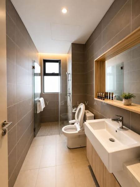Kediaman Servis untuk Disewa di The Sentral Suites - Jay Selvam - Bathroom - PropertyGuru.com.my