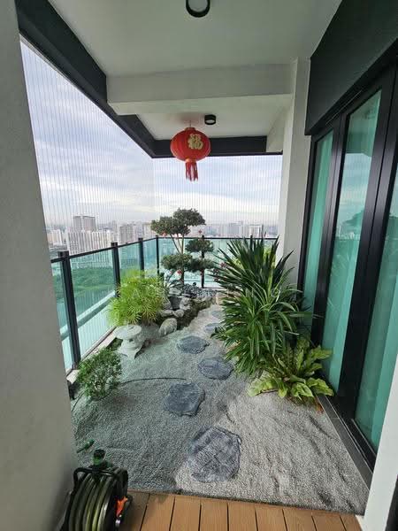 Condominium for Sale at THE Address II, Taman Desa - Kah Hing - Balcony - PropertyGuru.com.my