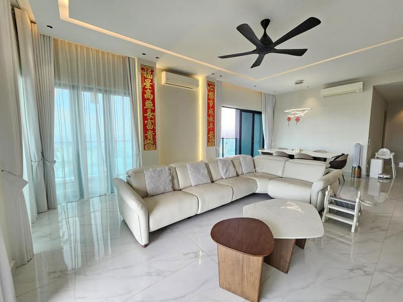 Condominium for Sale at THE Address II, Taman Desa - Kah Hing - Living Room - PropertyGuru.com.my