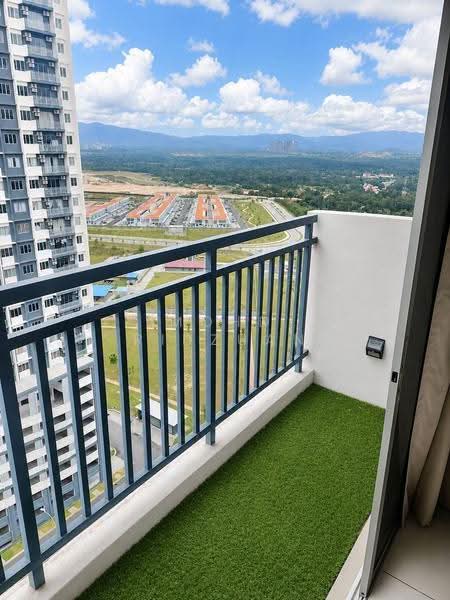 Apartment for Sale at Pangsapuri Adelia - Mohd Ridzuan - Balcony - PropertyGuru.com.my