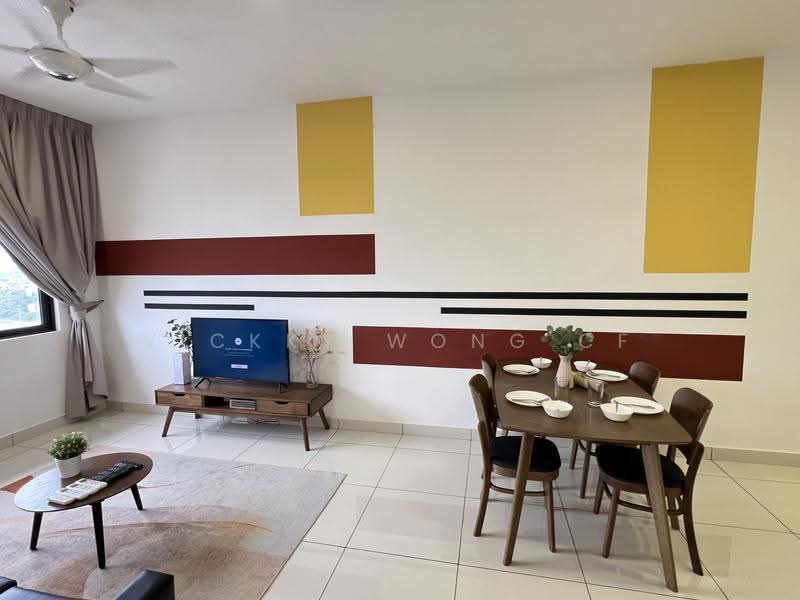 Kediaman Servis untuk Disewa di Parc 3 - Vickky Wong CF - Living Room - PropertyGuru.com.my