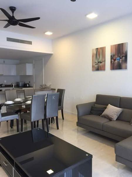 Kediaman Servis untuk Disewa di The Sentral Residences - KK Lim - Living Room - PropertyGuru.com.my