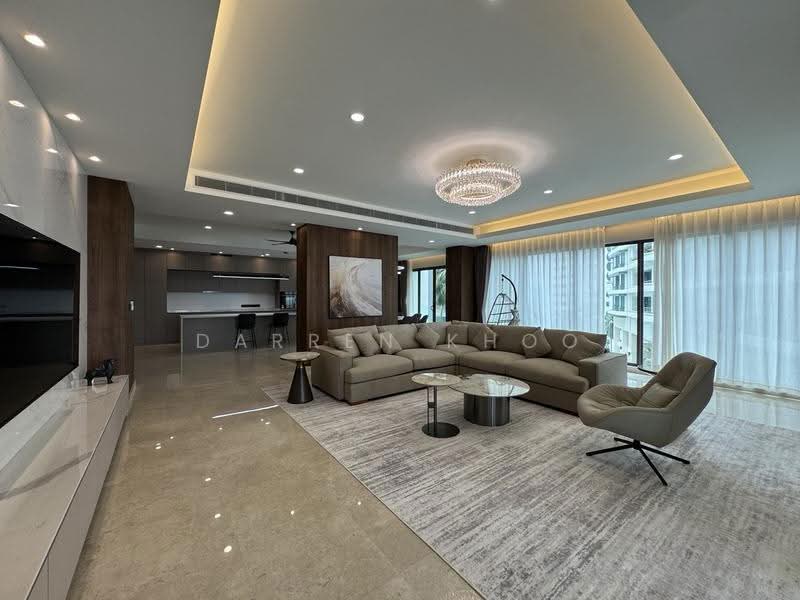 Kondominium untuk Dijual di Pinnacle Bangsar - Darren Khoo - Living Room - PropertyGuru.com.my
