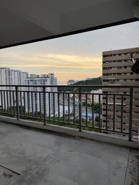 Pangsapuri untuk Dijual di Mercury Apartment - Ms Chang - Balcony - PropertyGuru.com.my