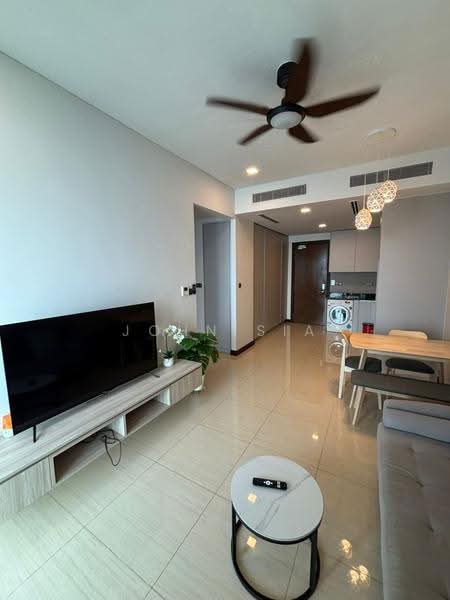 Service Residence for Rent at Puteri Cove Residences - John Sia - Living Room - PropertyGuru.com.my