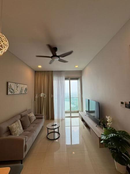 Service Residence for Rent at Puteri Cove Residences - John Sia - Living Room - PropertyGuru.com.my