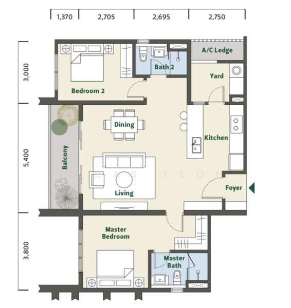 Condominium for Rent at Park Place - Lucas Teoh - PropertyGuru.com.my