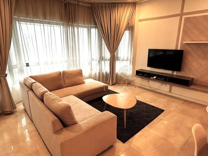 Service Residence for Sale at The Sentral Residences - KK Lim - Living Room - PropertyGuru.com.my