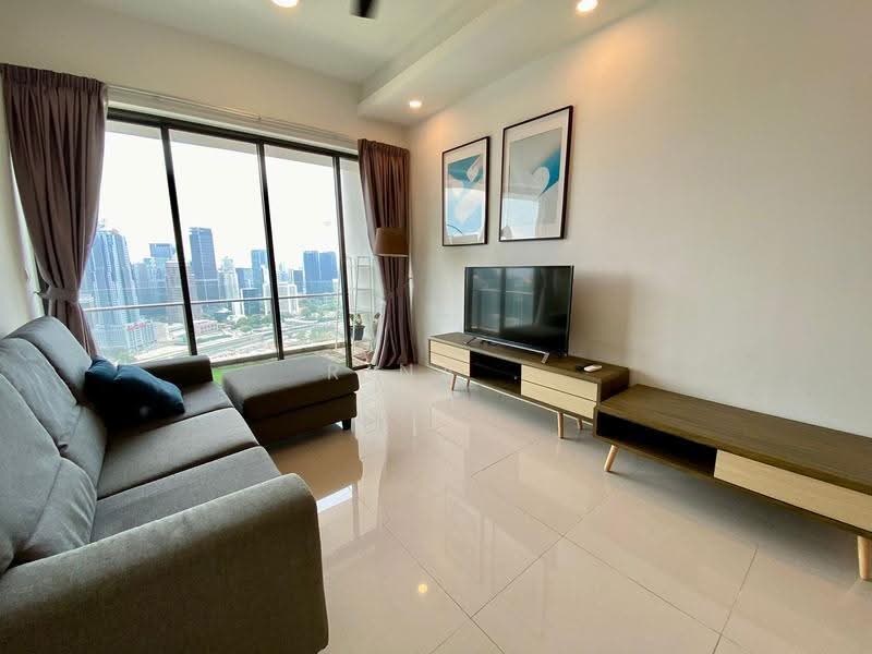 Service Residence for Sale at Setia SKY Residences - Rina . - Living Room - PropertyGuru.com.my